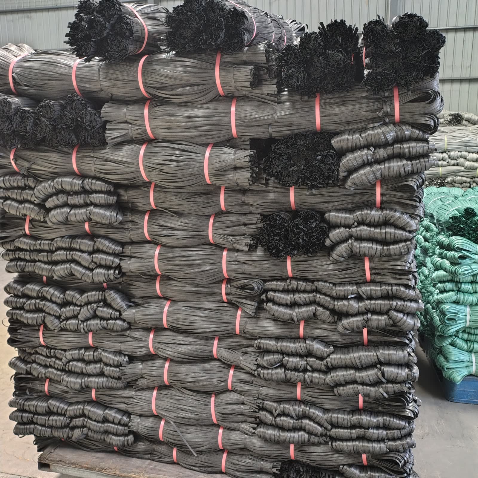 Plastic rope warehouse stock